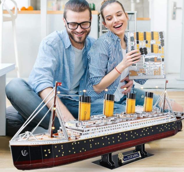 Uyni bezatish uchun qog'oz Jigsaw DIY Stadium 3D Puzzle O'yinchoqlari