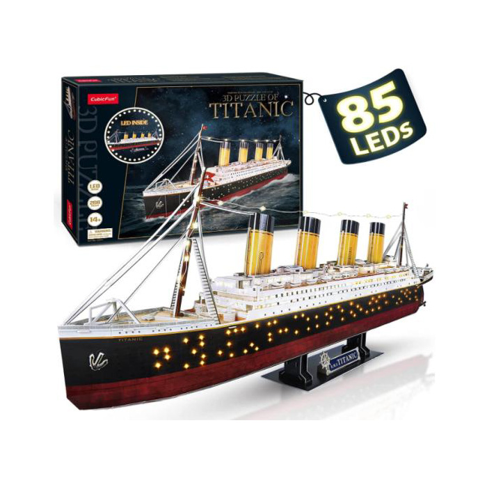 Hech qanday elim kerak emas Qog'oz Jigsaw DIY Stadium 3D Puzzle O'yinchoqlari